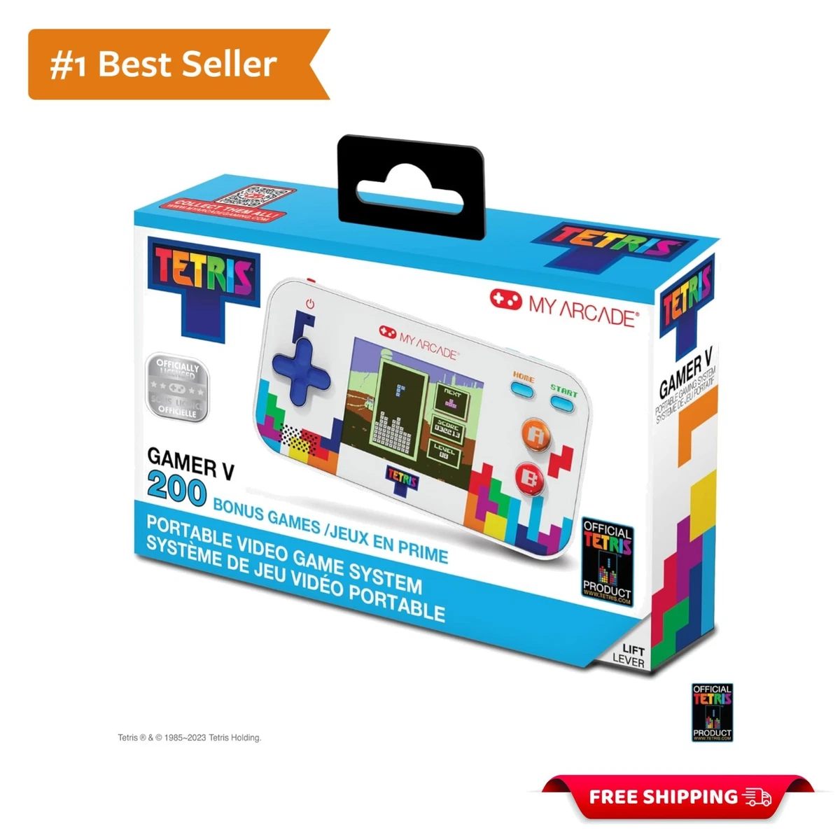 Unbranded Handheld Electronic Game Tetris Electronic Games for