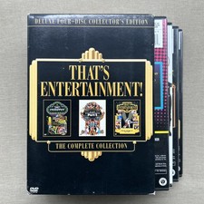 That's Entertainment Trilogy Giftset DVD 1974 4-Disc Box Set Music Documentary