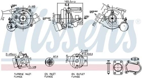 Turbolader Abgasturbolader für IVECO RENAULT TRUCKS DAILY III Kasten Bus