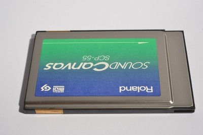 その他 Roland SCP-55 Sonud Canvas GM GS MIDI Roland Sound Canvas SCP-55 PCMCIA Card General MIDI GS | eBay