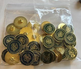 2 Bags Aston Villa 150 Club Match Badges Seasons 2024/25 & 2025/26 Not Complete