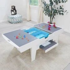 Kidkraft Building Bricks Play N Glow Activity Table