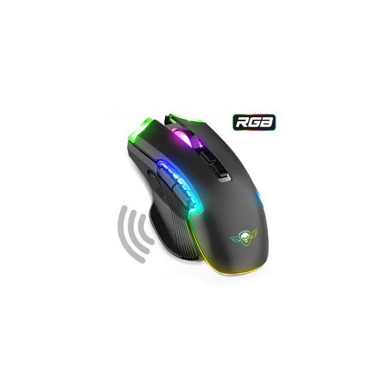 Souris gamer sans fil Elite Spirit of Gamer avec capteur haute précision