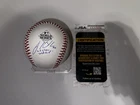 Josh Sborz Signed Official 2023 World Series Baseball Texas Rangers JSA Auth