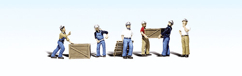 Woodland Scenics 1823 Accesorios Escala HO Trabajadores del Muelle pkg(6) | Zustand: Nuevo