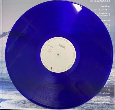 洋楽 Wave To Earth uncounted 0.00 LP vinyl Wave to Earth - Uncounted 0.00 (Transparent Blue color) - Vinyl LP