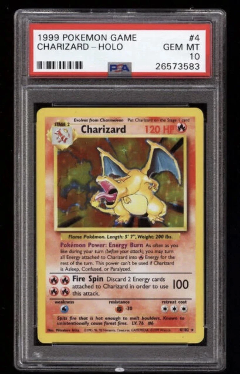 ポケモンカード　base set 1999 1ed リザードン　英語 psa10 ポケモンカード』リザードンが5,000万円超えで落札 | Hypebeast.JP