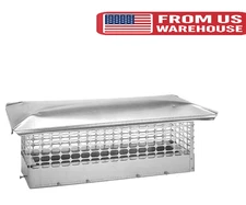 FOREVER® Stainless Steel Double Flue Bolt On Chimney Caps