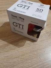 50 Jahre GTI Tasse Neu The Legend VW Golf GTI Since 1976 370ml