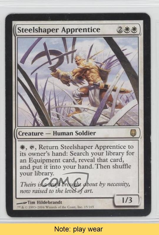 Steelshaper Apprentice Magic: Darksteel #15 2004 READ 1u0