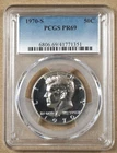 1970-S PROOF KENNEDY HALF DOLLAR PCGS PR69 771351
