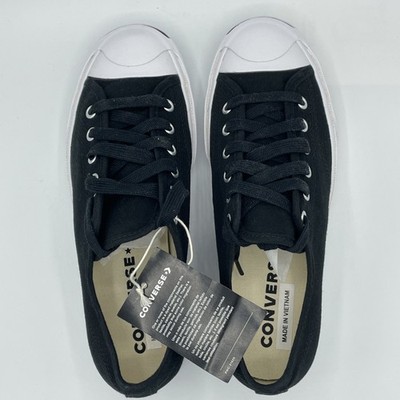 Unisex Converse Jack Purcell, Black/White, 7.5W/6M US | eBay