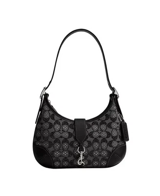 Coach Black Signature Hobo Bag for sale - eBay