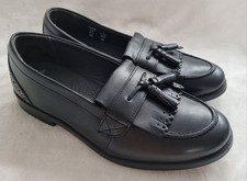 Start Rite Girl's SketchBlack leather slip-on school shoesSize uk 3.5 F Rrp£52
