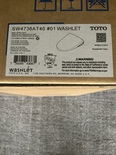 TOTO TOILET SEAT SW4736AT40 01 S7A CLEAN HEATED ELONGATED WASHLET BIDET AUTO NEW
