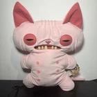 18” Fuggler Sphinx  BIG FUGG Wrinkle McStinkles Hairless Cat Pink Plush ToyXL
