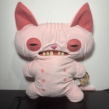 18 Fuggler Sphinx BIG FUGG Wrinkle McStinkles Hairless Cat Pink Plush ToyXL