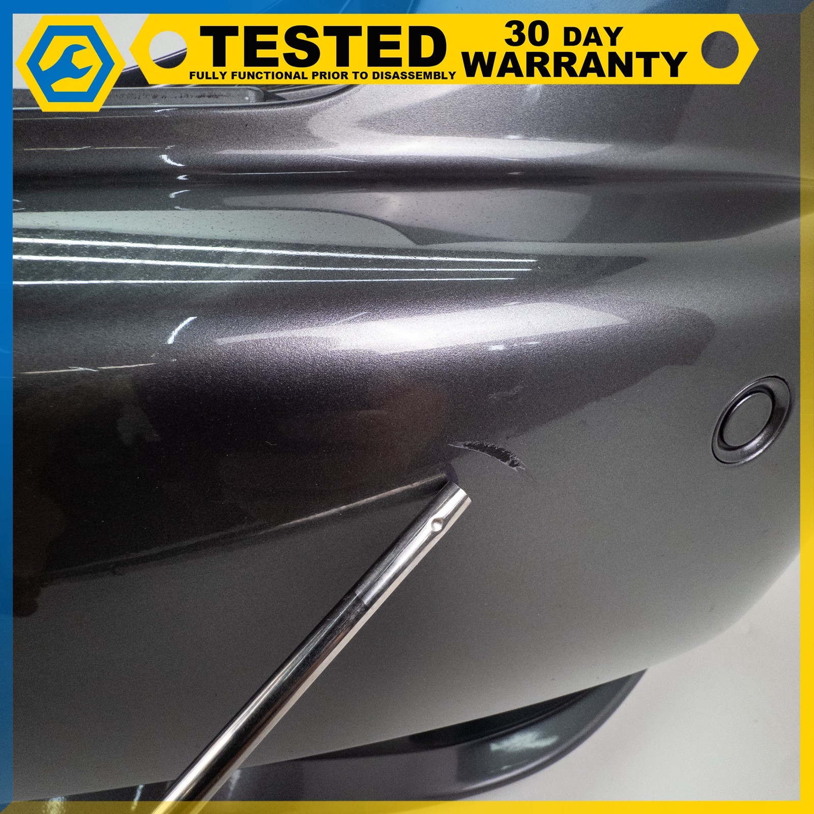 Maserati GranTurismo 2008-2019 Rear Bumper Gray