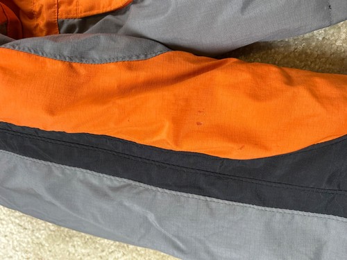 Columbia Sportswear Company Tectonite Boys Jacket 18 Orange Ski Snowboard 90's - Picture 10 of 13
