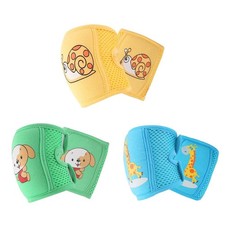 Baby Knee Pads for Crawling 3 Pairs , Anti-Slip and Protect Infants  Toddle...
