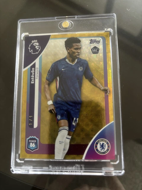 2026 Topps Premier League Estevao Rookie Chelsea RC 1/1