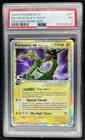 2006 Pokemon EX Dragon Frontiers Rayquaza Holo #97/101 PSA 1