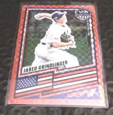 2026 Panini USA Stars & Stripes #91 Jared Grindlinger 18u Red Power /149.   D177
