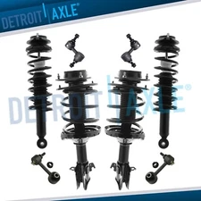 8pc Front Rear Struts w/ Coil Spring Sway Bars Kit for 2012-2015 Subaru Impreza