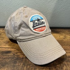 Destin Motor Race Cap ROBIN RUTH One Size Adjustable Beige Superior Hat