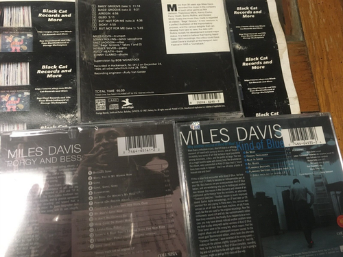 Miles Davis Kind of Blue Porgy and Bess Bags Groove Cookin With Bags Groove Live - Picture 2 of 3
