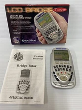 Excalibur LCD Bridge  Tutor-  Comes Working With Batteries, Box & Manual - Nice