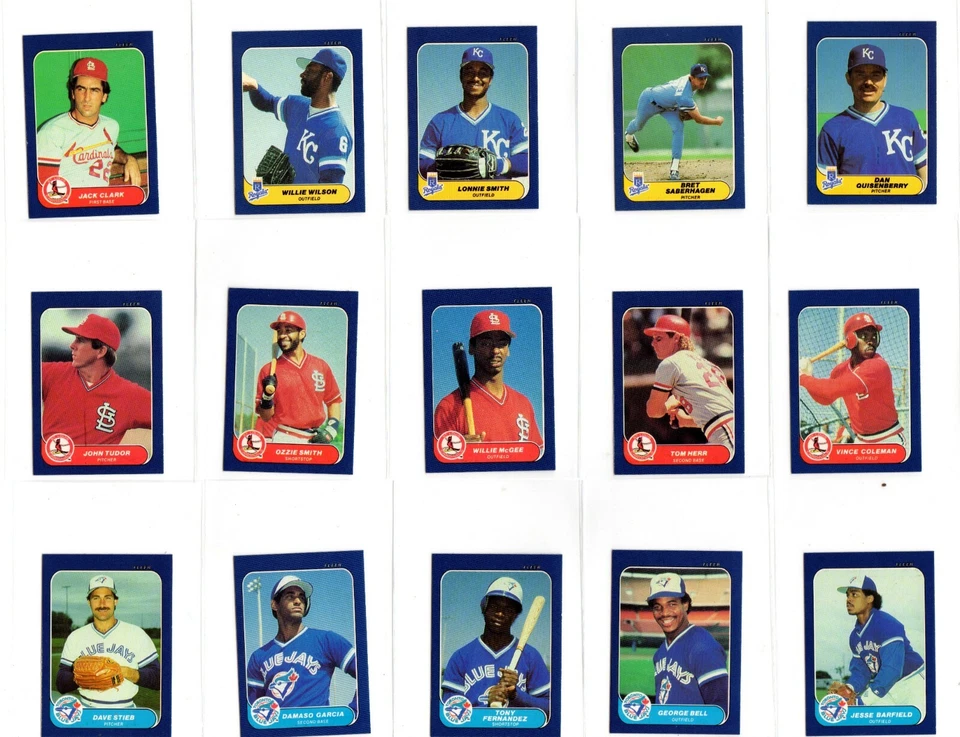1986 FLEER MINI SINGLES--------------PICK FROM LIST------------(CLEARANCE) - Image 1 of 1