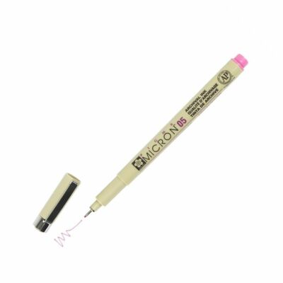 XSDK05-21 Sakura Pigma Micron 05 Marker Pen, 0.45mm Tip, Rose, Pack of 1