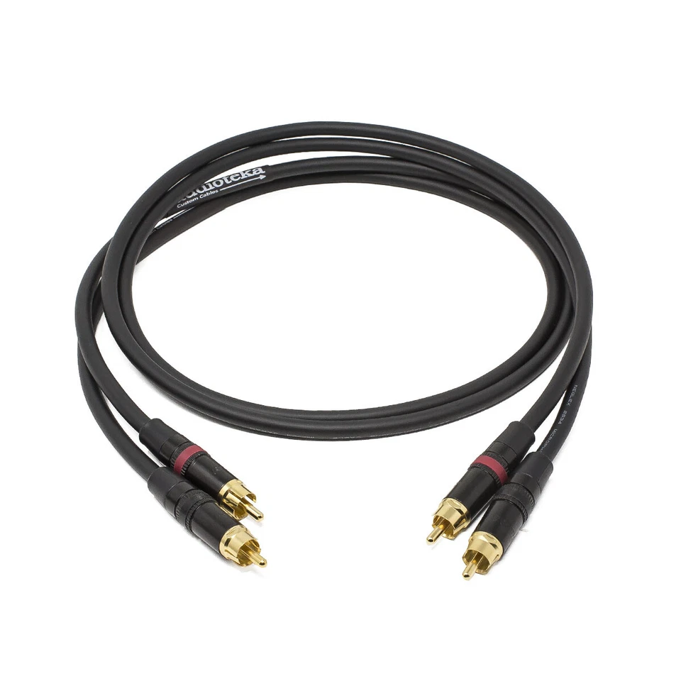 MOGAMI 2534 - Coppia di cavi di segnale sbilanciati terminata RCA Neutrik NUOVI