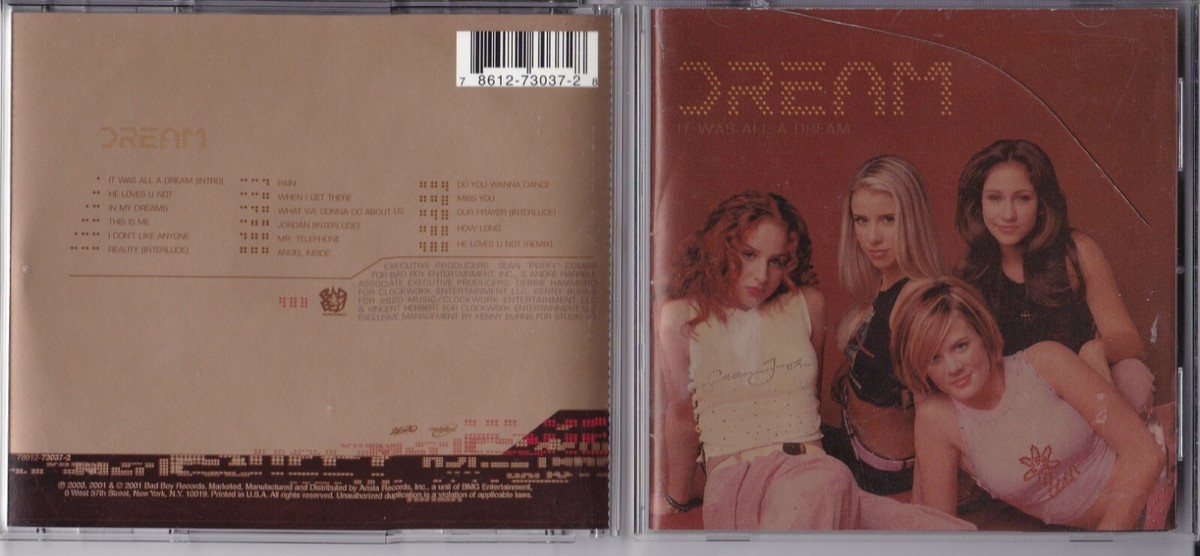 It Was All a Dream by Dream (Girl Group) (CD, 2004, Bad Boy