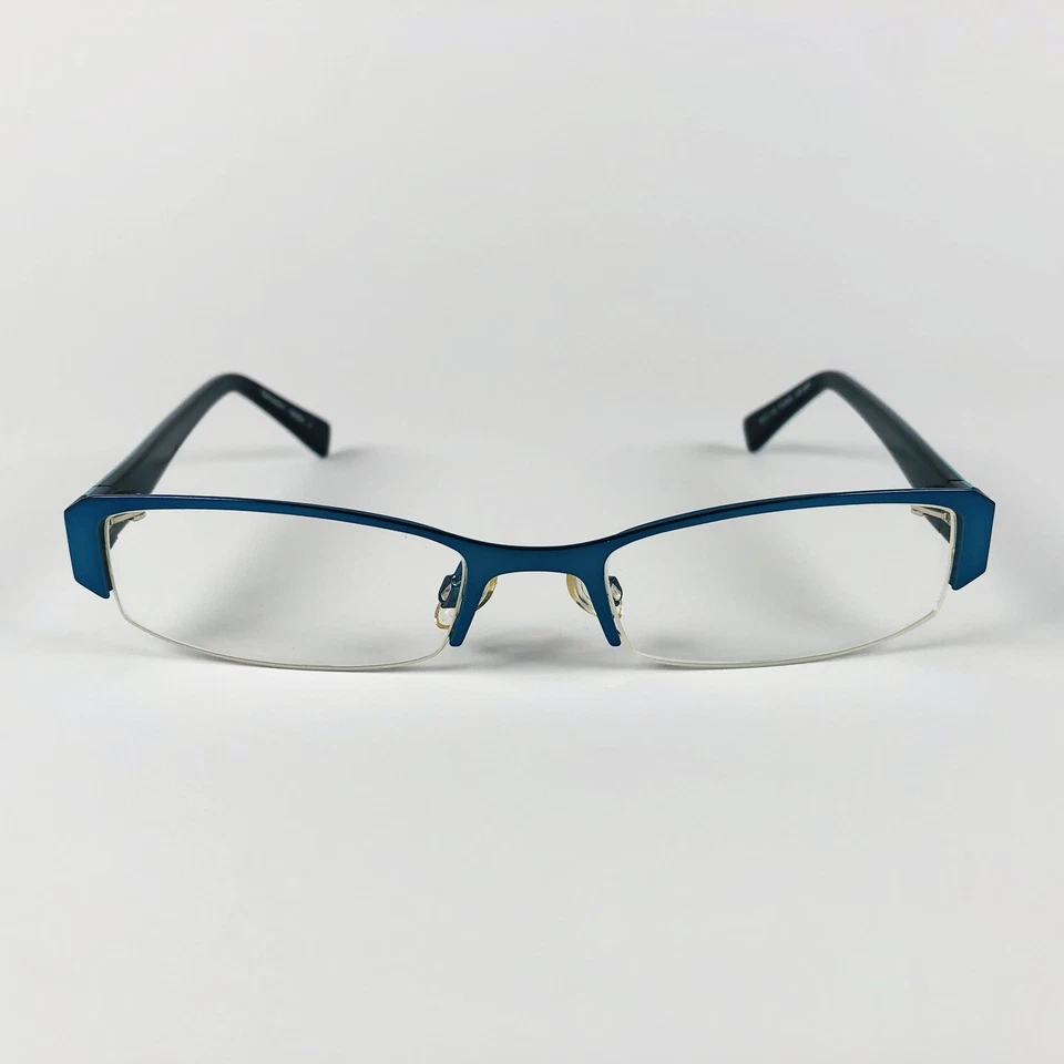 FCUK eyeglasses BLUE HALF RIMLESS glasses frame MOD: 60 24812801 - Image 2 of 4