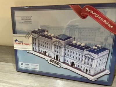 3D-Puzzle - Buckingham Palace - 61 Teile - Z-B045 - Neu & Versiegelt