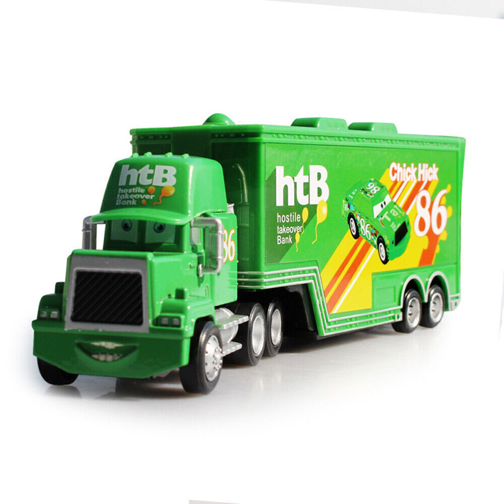 Disney Pixar Cars Plane Lightning McQueen Mack Hauler Truck & Car Set Toys Luigi - Picture 232 of 315