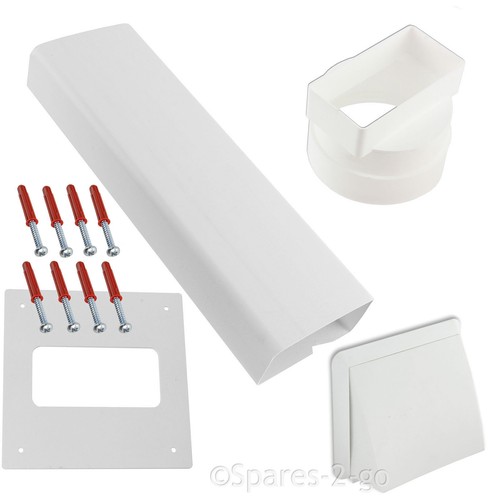 Tumble Dryer Wall Vent Kit for HOTPOINT INDESIT Brick Size Air Ducting