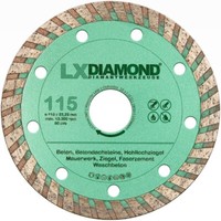 Lxdiamond Diamant-Trennscheibe 115Mm FüR Beton Mauerwerk Ziegel Faserzement