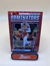 Dejounte Murray 2022-23 Donruss Optic Elite Dominators Red Wave Prizm #12 Hawks