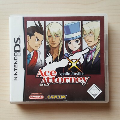 Ace Attorney Apollo Justice in OVP mit Anleitung Nintendo DS Spiel Boxed Game