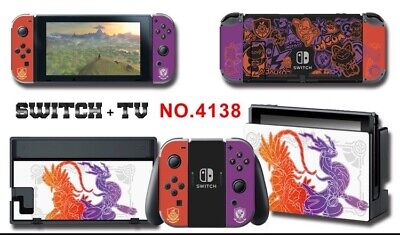 Pokemon Sword and Shield Vinyl Skin Decal Screen Protector Nintendo Switch  OLED