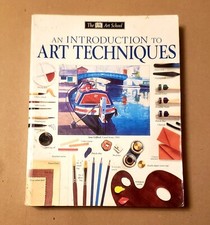 ART BOOK DK Art School: An Introduction to Art Techniques by DK softcover