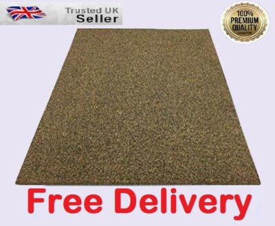 Kork Gummiplatte/Dichtungsmaterial Nitril verklebt 250mm x 100mm (1,5mm/3mm & 6mm)