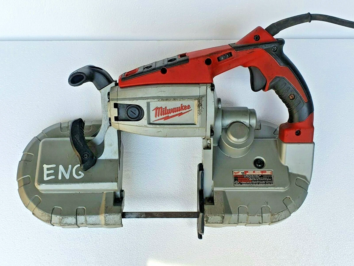 MILWAUKEE 6230N Deep Cut Bandsaw 120 Volt Speed 0 420 sfpm Variable