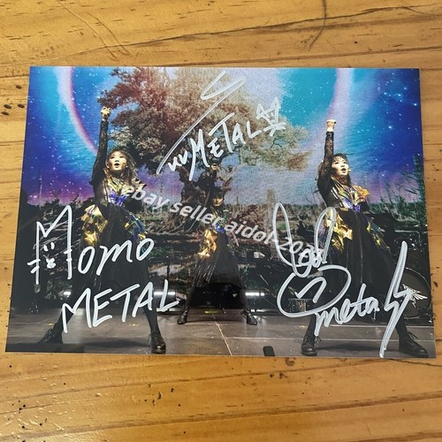 BABYMETAL Autographed Signed Photo J-POP Collection 5*7 2025H - 第 1/1 張圖片