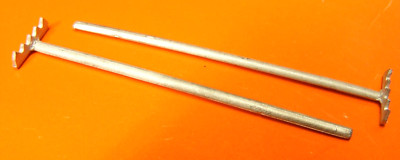 (2 pcs.) Wild Land Rake Fire Tool 1/24th Scale By Don Mills Models