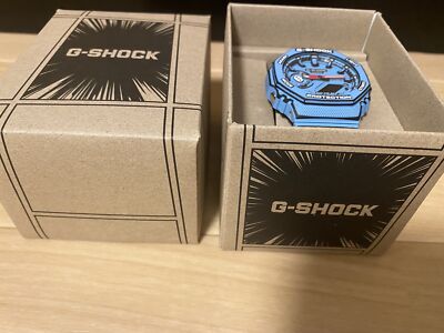 Casio G-SHOCK MANGA THEME GA-2100MNG-2AJR Blue Watch Box Casio G-SHOCK MANGA THEME GA-2100MNG-2AJR Blue Watch Box