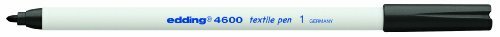 EDDING - MARCATORE EDDING 4600 NERO P.CONICA 1MM PER Conf 10 pz (P2O)